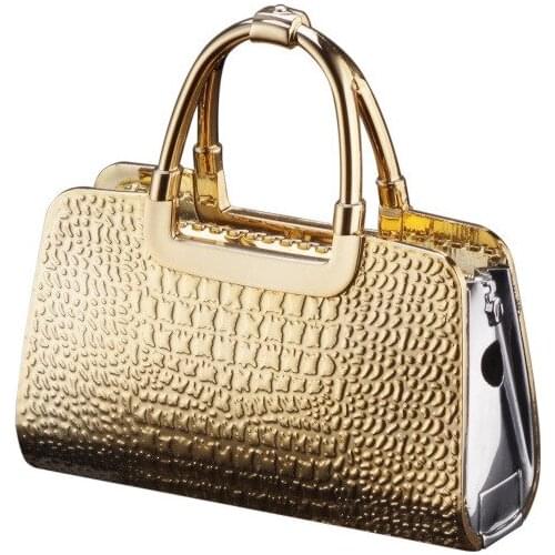 Personality Gadget Womens Handbag Briefcase Lighter Decompression Artifact Four Color Options Outdoor Ignition Household Tool