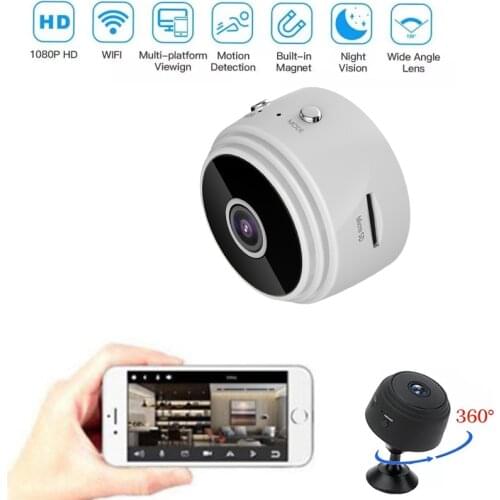 1080P HD IP Mini Camera Wireless Recorder Wifi Security Remote Control Surveillance Night Vision Motion Mobile Detection Camera