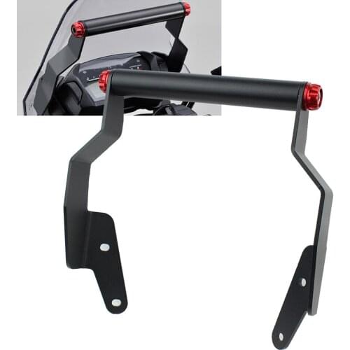 Motorcycle GPS Navigation Bracket Mounting Adapter Holder Front Bar Stand for HONDA NC750X 2014-2015 NC700X 2012-2014