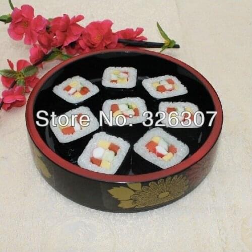 Japanese Sushi artificial food model customize Side dishes simulation emulation models fake manufacturer custom Kimbap model