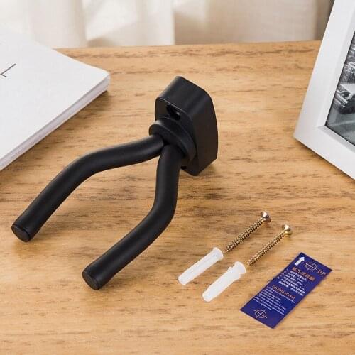 1 Pcs Guitar Parts Wall Short Hanger Music Guitar Accessories Ukulele Wall Hook Metal Hanger Universal Display Stand