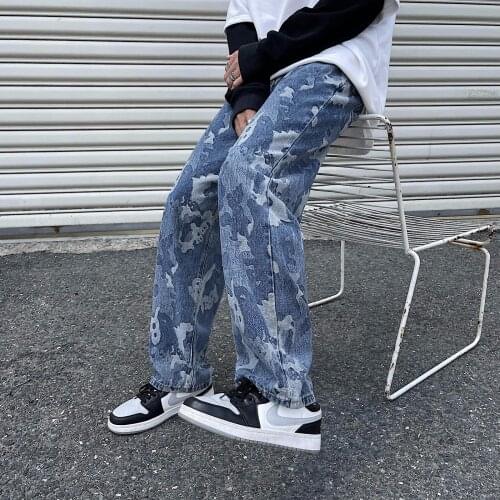 Neverfunction Mens Camouflage Jeans China