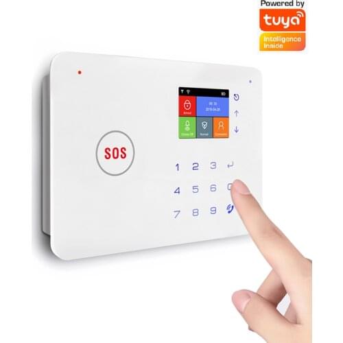 Wifi tuya smart life home alarm security protection gsm Garage alarm system motion sensor wireless home anti-theft