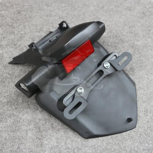 Fit for Yamaha FZ6 1998 - 2010 Rear Tire Fender Turn light License Plate Reflector Mudguard Holder Bracket FZ 6 2004 2006 2007
