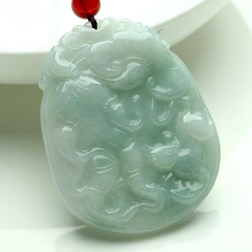 Natural Green Jade Pendants Necklaces For Men and Women Button Pendant Fine Jewelry Vintage jade pendant Good Quality