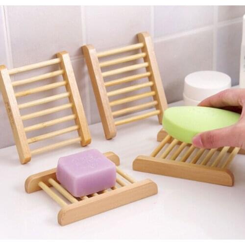 Useful Hot Soap Holder Storage Organizer Natural Wood Soap Tray Holder Dish Storage Bath Shower Plate Home Bathroom Wash