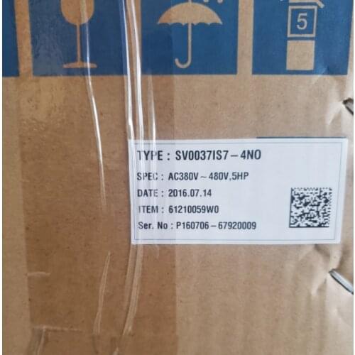 SV0037iS7-4NO New 3.7KW 3 Phase 380V Inverter VFD Frequency AC Drive