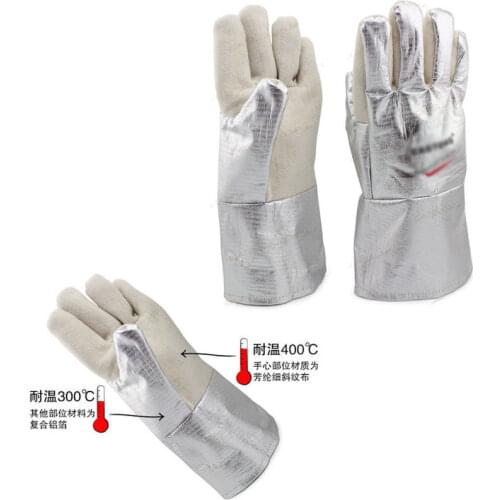 300-400 degrees centigrade Heat proof glove Anti High temperature Anti-hot gloves Protector Gear