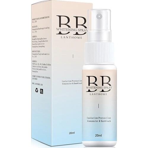 Body Face Skin Whitening Makeup BB Cream Spray Isolation Moisturizing Refreshing Hot Make Up Skin 20ml Liquid Foundation