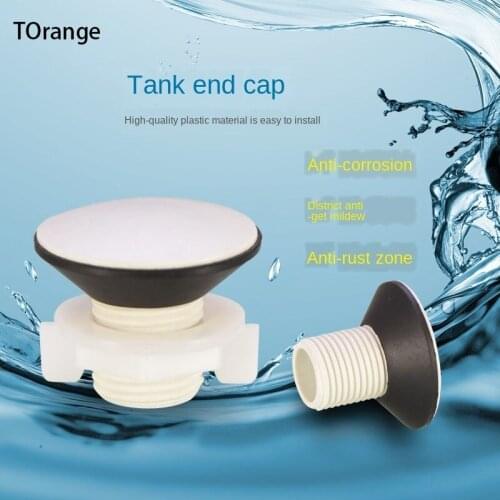 1/2inch toilet tank plug plastic connector water tower fish tank pool stainless steel bucket plug cap bathroom accessories
