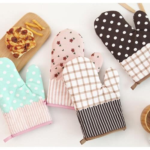 1 Pcs Anti-scalding Oven Gloves Kitchen Household Microwave Oven Baking Oven Special Anti-scalding Gloves