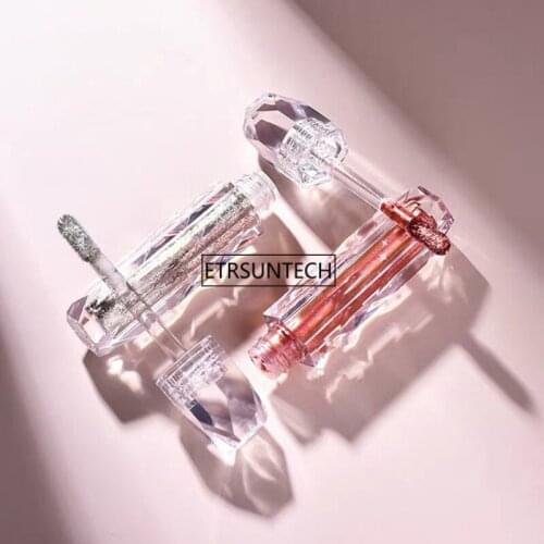 100pcs Clear Lip Gloss Tubes Travel Makeup Tools Cosmetic Containers Empty Lip Gloss Lip Balm Bottles F3522