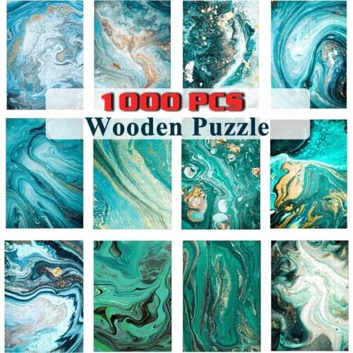 1000 Pieces Jigsaw Puzzles Toys For Adults Children Kids Games Educational Toys 100% Wooden Puzzles Fantasy Assemble Picture