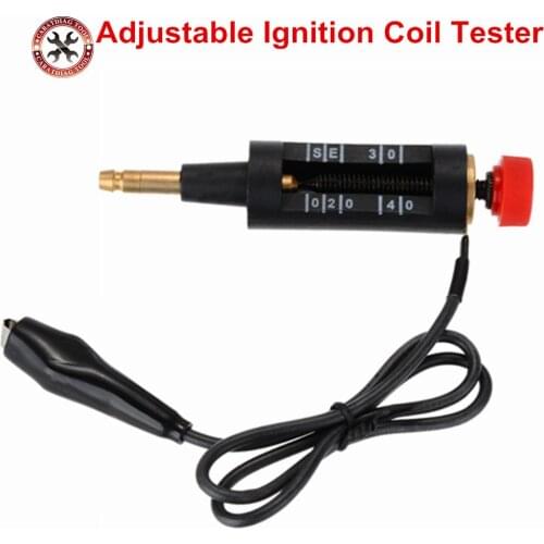Car Adjustable Ignition Test Pen Tester Spark Indicator Plugs Spark Plug Tester Wires Coils Lgnition Suit for All Cars