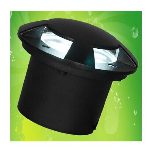 Free shipping 6x1W Outdoor LED underground light waterproo IP68 led inground light D120xH90mm AC85-265V 12pcs/lot
