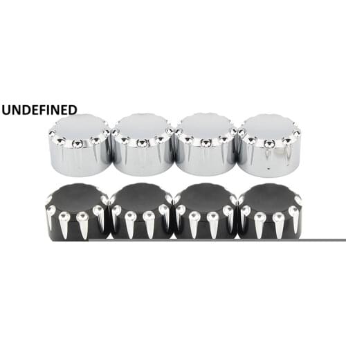 Black Spark Plug Head Bolt Cover Screw Caps for Harley Sportster 883 1200 1986-2021 Twin Cam Touring Street Glide 1999-202