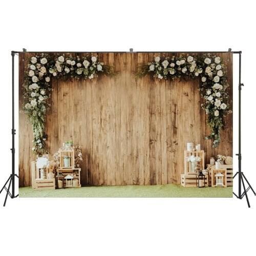 HUAYI Photography Backdrop wedding florals wall photo background studio bridal shower booth birthday backdrop photocall W-3763