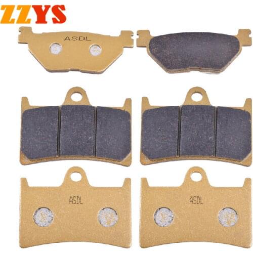 Motorcycle Front Rear Brake Pads Set For YAMAHA XV1700 FJR1300 FJR1300A FJR 1300 XV1900 XV1900A Midnight Star XV 1700 1900 PCR