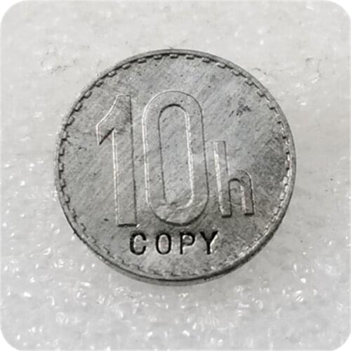 1943 Slovakia 10 Halierov (Trial Strike)(Zinc) copy coins commemorative coins-replica coins medal coins collectibles badge