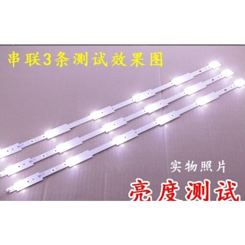 2pcs 32'' 562mm*20mm 6leds LED Backlight Lamps Strips 2013CH320 LVED 3228 w/ Optical Lens Fliter for TV Monitor Panel New