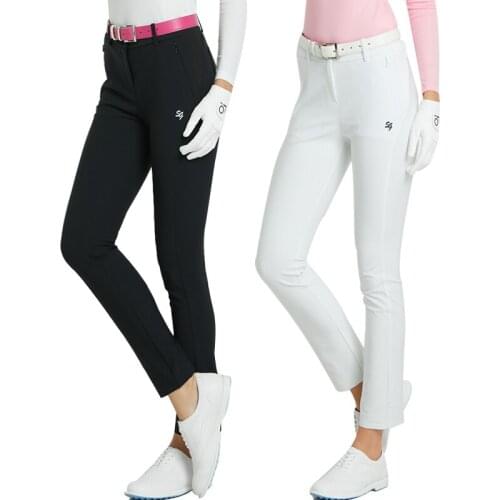 Hot Sale Golf Pants For Women Sports Golf Trousers Slim Breathable Legging High Elastic Golf Apparel