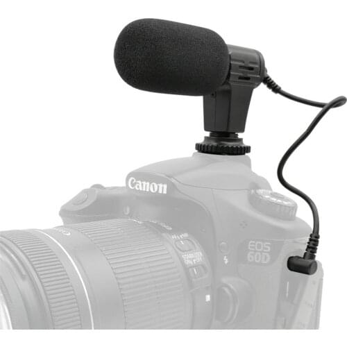 Mamen MIC-06 Microphone For SLR DSLR Camera Smartphone For iPhone Samsung Mic Microphone 3.5mm Portable Video Record Mini Mic