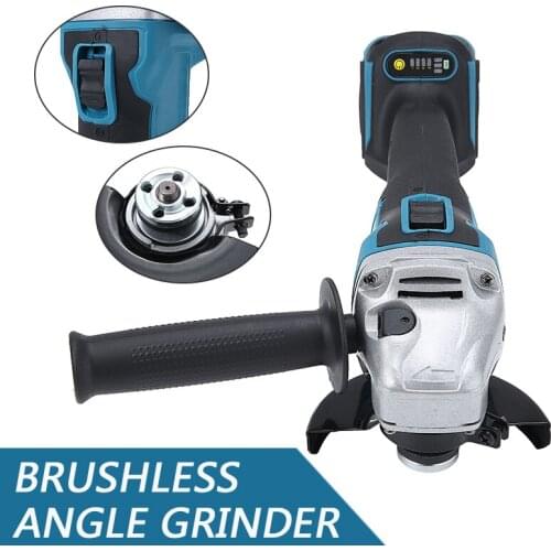 100mm Multi-function Polisher Cordless Angle Grinder Power Tools For 18V Battery 800W Polishing Machine Without Battery