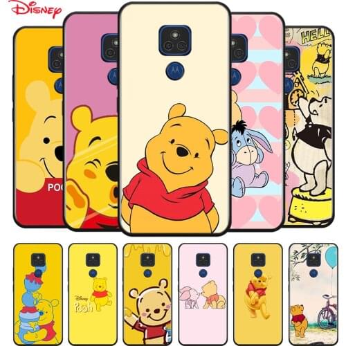 Winnie The Pooh For Motorola G9 G8 G Stylus Power One Fusion Hyper Edge E7 E6 Plus Play Lite Soft Phone Case