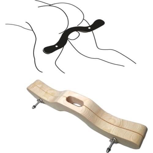 New BDSM Ball Stretching Ball Scrotal Fixture Crushing Fixing Ball Wood Crusher Delay Ejacution Penis Exerciser Male Sex Toy