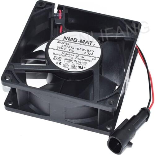 New For NMB 3615KL-05W-B50 24V 0.32A 92*92*38MM 9cm Square Cooling Fan