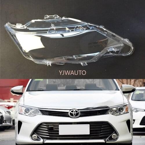 Car Headlight Lens For Toyota Camry 2015 2016 2017 Car Headlamp Lens Replacement Auto Shell Cover