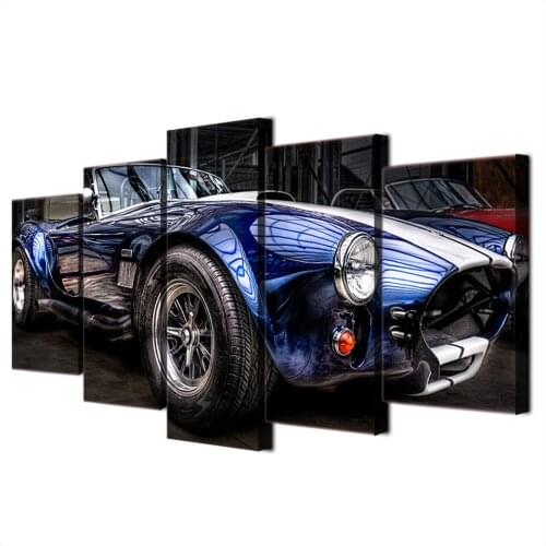 Full Square/Round Drill 5D DIY Diamond Painting"5 Pieces Classic car"Diamond Embroidery Cross Stitch kits home decor gift