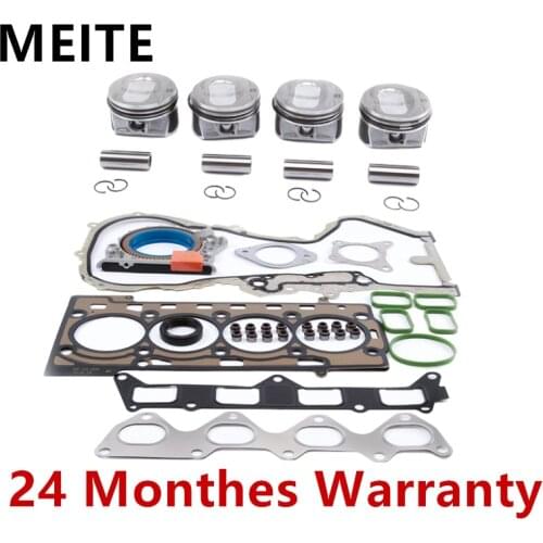 Piston Sets&Engine Gaskets Seals Repair Set For Audi A1 VW Golf Jetta MK5 Tiguan Passat 1.4TSI 03C198151M 036109675A 03C109287G