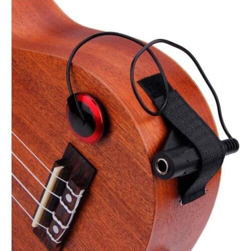 Guitar Pickup Professional Piezo Contact Microphone Pickup For Guitar Violin Mandolin Ukulel Guitar Accessories Music