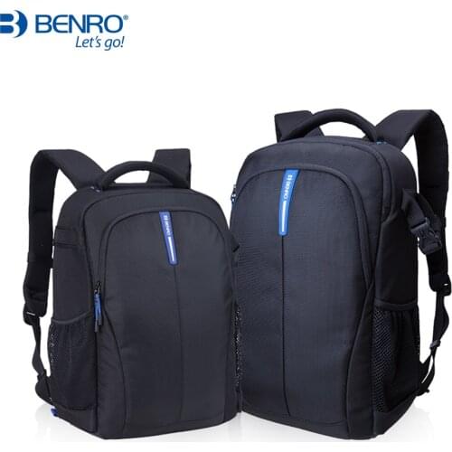 Benro Hiker 200/300 DSLR Backpack Laptop Compartment Large Size Soft Waterproof Camera Bag Rain Cover For Hiking Traveling