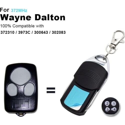 Wayne Dalton Garage Door Remote 372310 / 3973C 372MHz 3 Button-300643 - NEW
