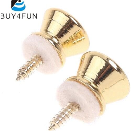 High quality 2 pcs Guitar Strap Lock Metal Strap Lock For Electric Acoustic Guitar Bass Excellent Guitar Accessory