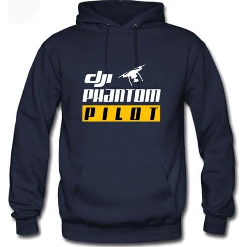 Women Men Dji Phantom Pilot Printed Sweatshirt Printed Hoodies Moletom Sportswear Plus Velvet Harajuku Style Tracksuits Pullover
