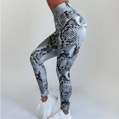 Animal Print Yoga Pants Women Unique Fitness Leggings Workout Sports Running Leggings Sexy Push Up Gym Wear Elastic Slim Pants