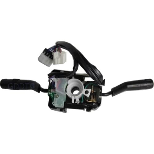 1 piece assy 4 6 Cylinder L4 Headlight Wiper Combination Switch For Mitsubishi V31 V32 v33 V6 v43 steering wheel switch assemble