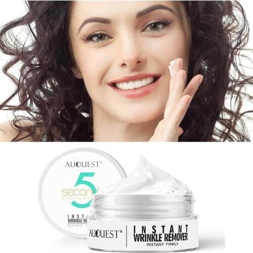 1Pcs Moisturizing Cream Instant Wrinkle Remover Puffy Eye Bag Lifting Skin Anti-aging Day Cream Makeup Primer Firming Skin Care