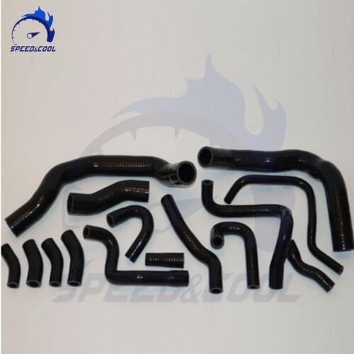 15 PCS Coolant Silicone Radiator Hose for Mini Cooper S MK1 R52 R53 01-06 RHD