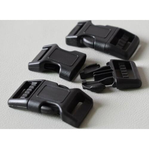 20 pcs/lot 20mm plastic release buckles DLY quick side release buckle webbing bag luggage outdoor supplie ssewing accessories