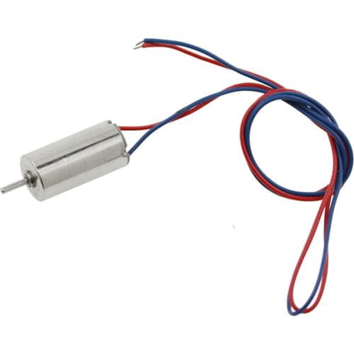 Free shipping 50PCS Helicopter motor 6 * 12mm coreless motor HM / Micro / drive motor