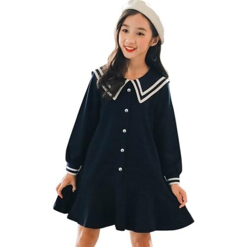 Kids Dresses For Girls Long Sleeve Girls Party Dress Kids Spring Autumn Kid Dress Casual Style Clothes For Girls