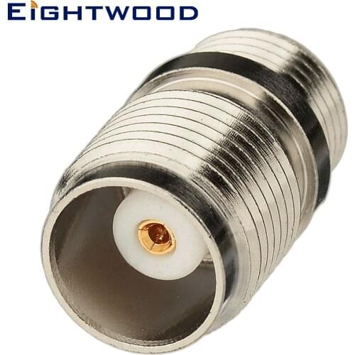 Eightwood TNC Jack Female RF Coaxial Connector Adapter Panel Mount with Nut and Solder Cup for Antenna Industrial Wireless