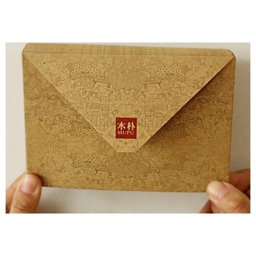 Hot sale!Novelty, Mini old vintage fashion and lovely envelope stationery wholesale 50pcs/lot 005002007