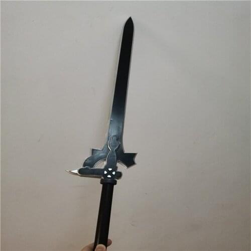 Cosplay Sword Art Online SAO Kirigaya Kazuto Elucidator Sword Prop Weapon PU Prop Model Weapon Halloween Gift 80cm