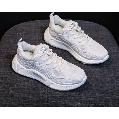 Summer Korean Version Fashion Women Shoes Flying Weaving Soft Female Shoes Casual Ladies Flat Shoes Sneaker Walking Footwear