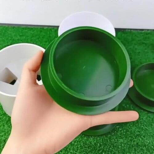 Golf Hole Cup Cover Putting Green Hole Protective Lid Cover Accessories
